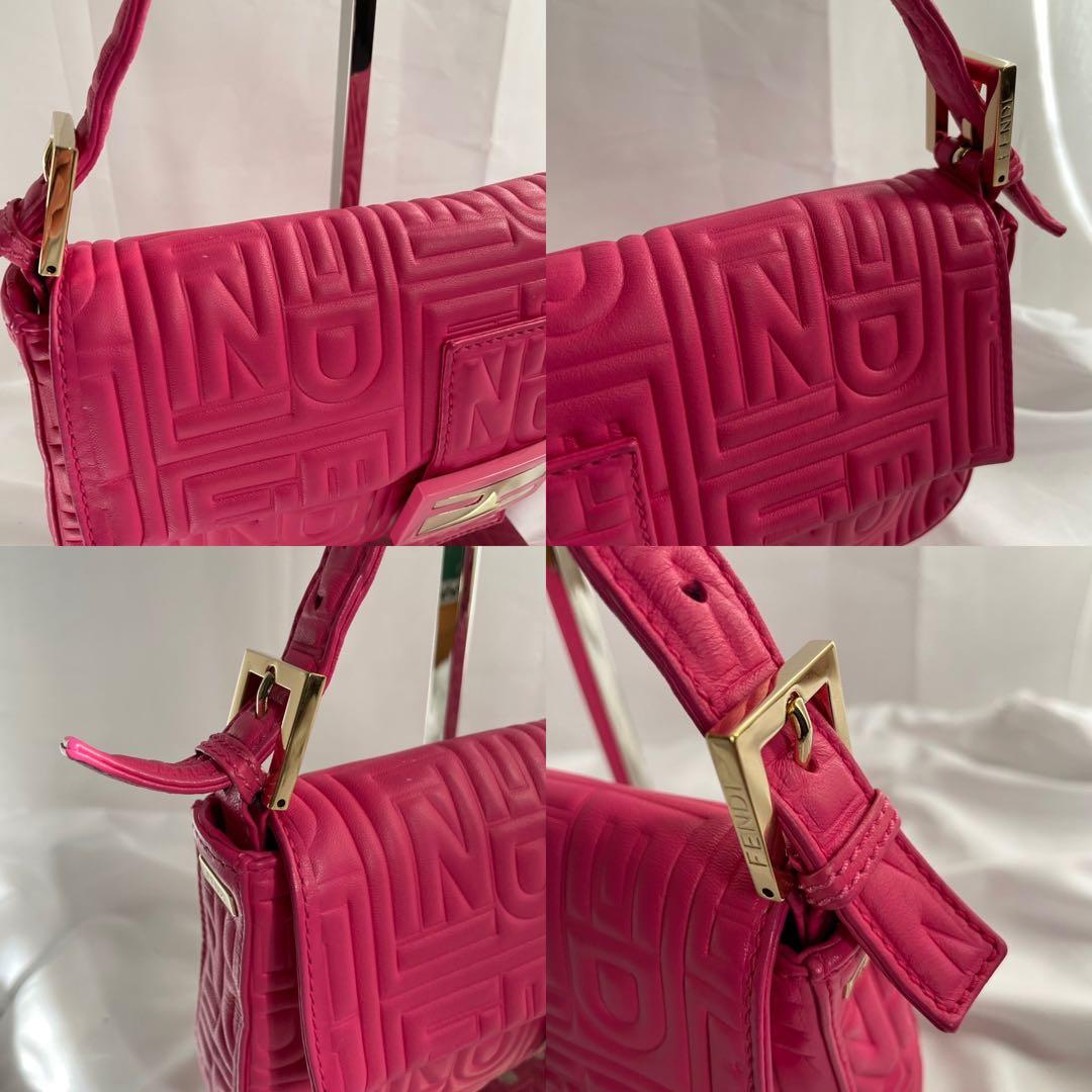 ✨️未使用級✨️ FENDI フェンディ　マンマバケット　ハンドバッグ　レザー