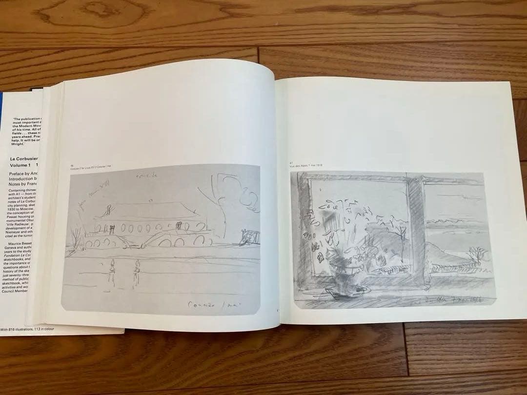 Le Corbusier sketchbooks 1 コルビュジエ