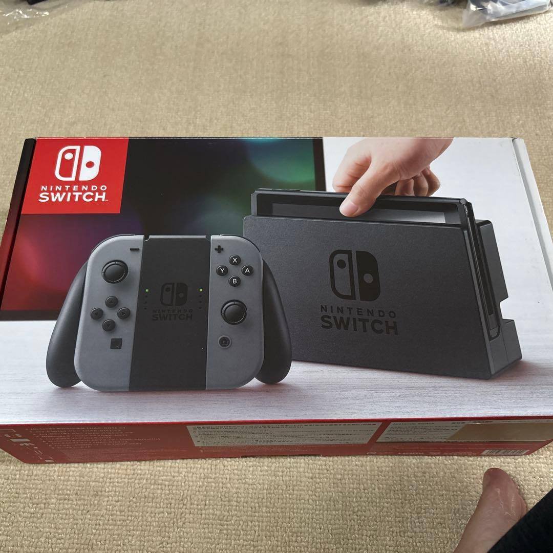 【SSさん専用】Nintendo Switch グレー 本体 ソフト付き