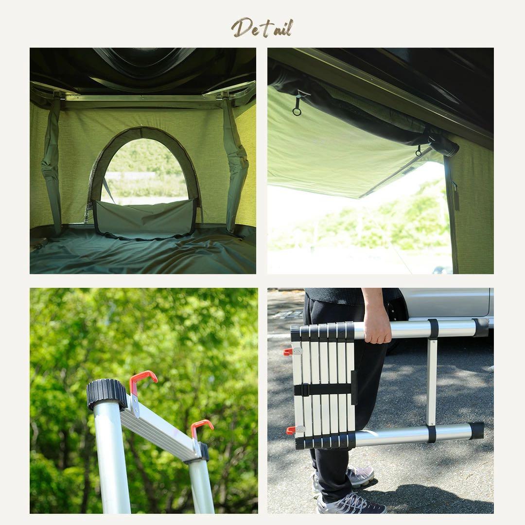 新品未使用品 SHINOBI ルーフテント ハシゴ付 タワー型 テント キャンプ