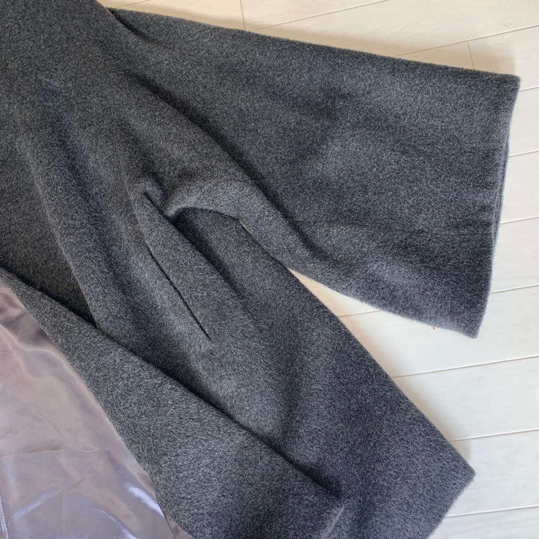 SLADKY 和装スラドキー mima 女優コート アルパカ70%ウール30%