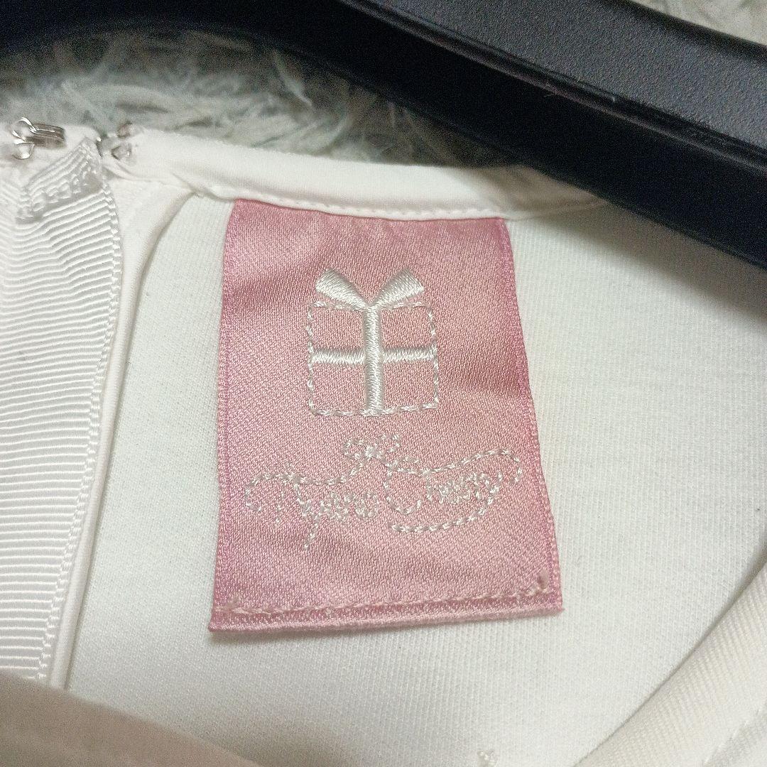 美品✨【Chesty×Ayano コラボ】ベロアリボン×パールワンピース (1)