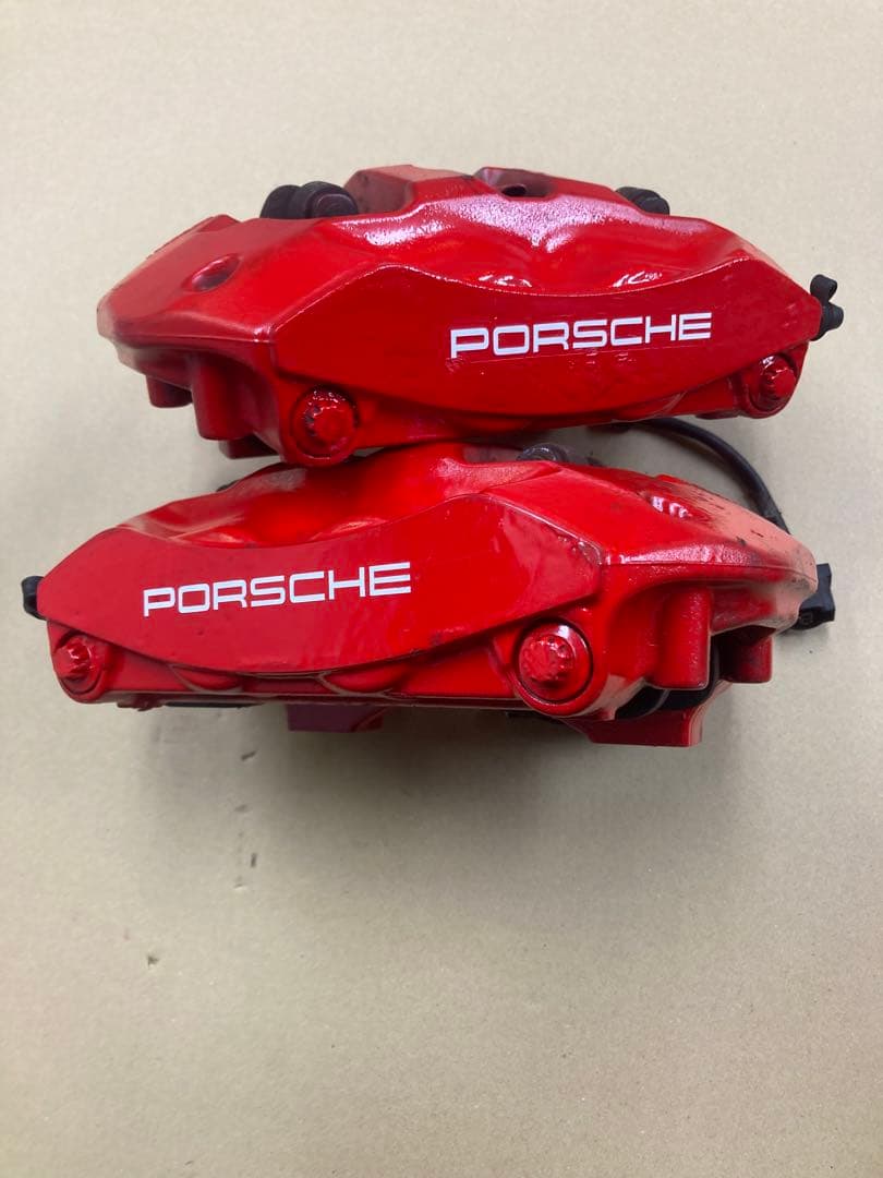 ポルシェカイエン958プラチナ2014年式ブレーキキャリパーブレンボ製