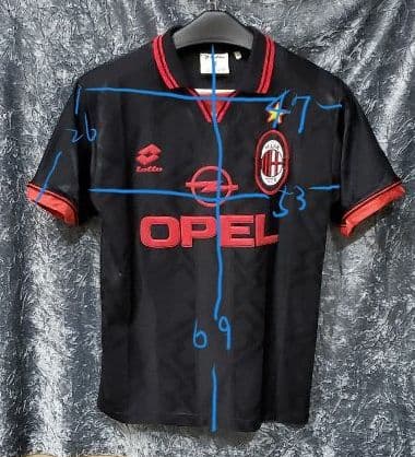 ACミラン 96-97 3rd   LOTTO  Roberto Baggio