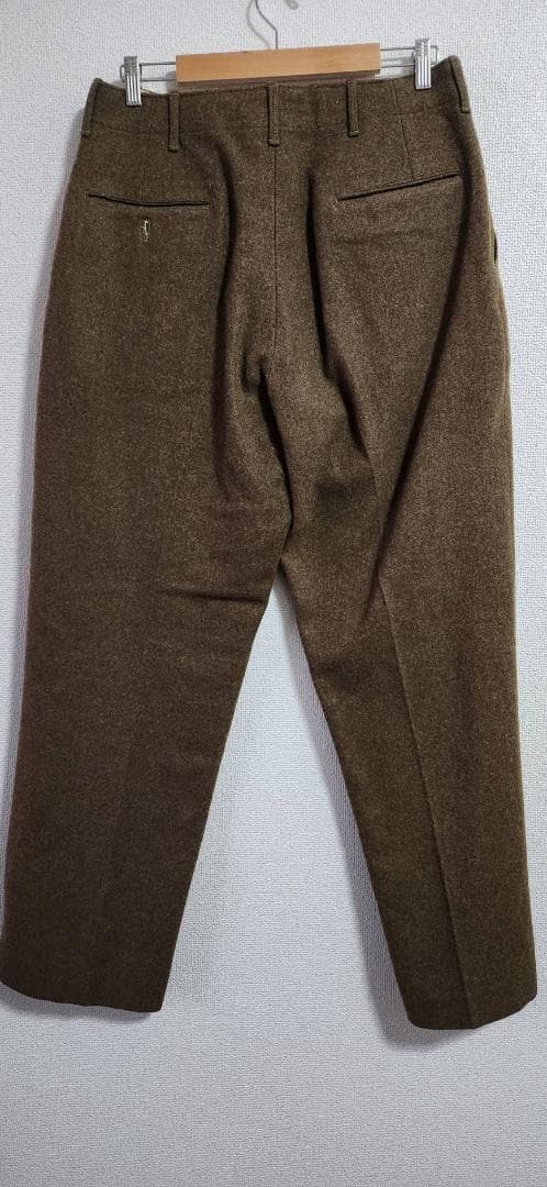 ヴィンテージ 40年代大戦期 THE HERCULES ウールトラウザー w34