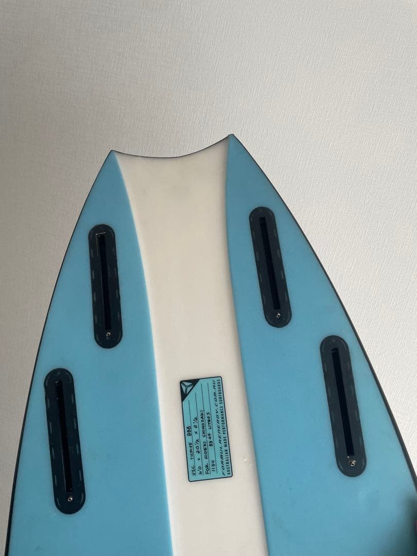 Formula Energy ショートボード 青/白