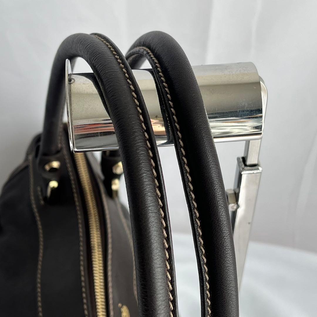 ✨極美品✨　GUCCI アビーライン　ブラウン　茶　トートバッグ　レザー