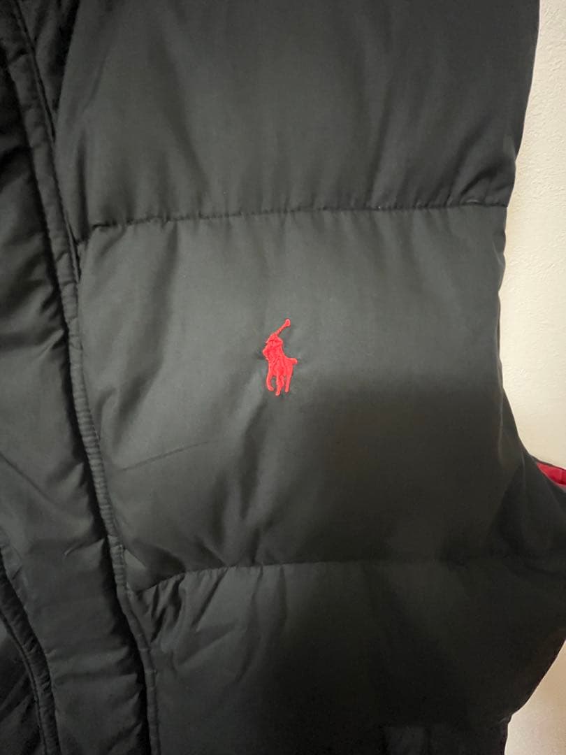 Polo by Ralph Lauren ブラックダウンベスト L