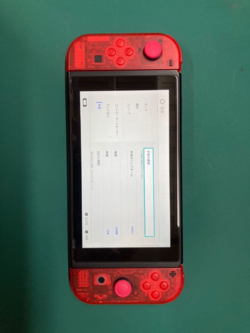 任天堂 Switch 未対策機 スケルトンカラーレッド