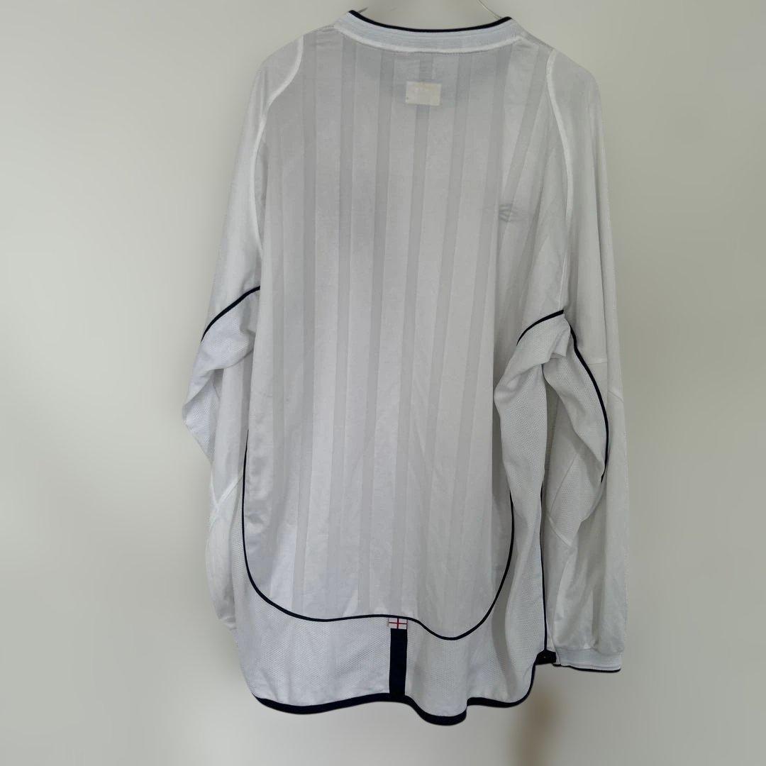 Umbro 2002 イングランド代表　ユニフォーム　長袖 ホワイト