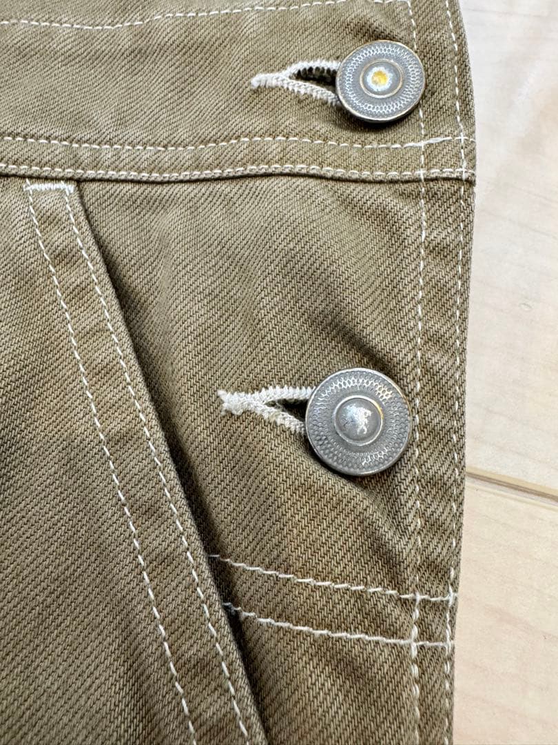 大幅値下げ！UNION LAUNCH ☆ロンハーマン☆カーキ サロペット