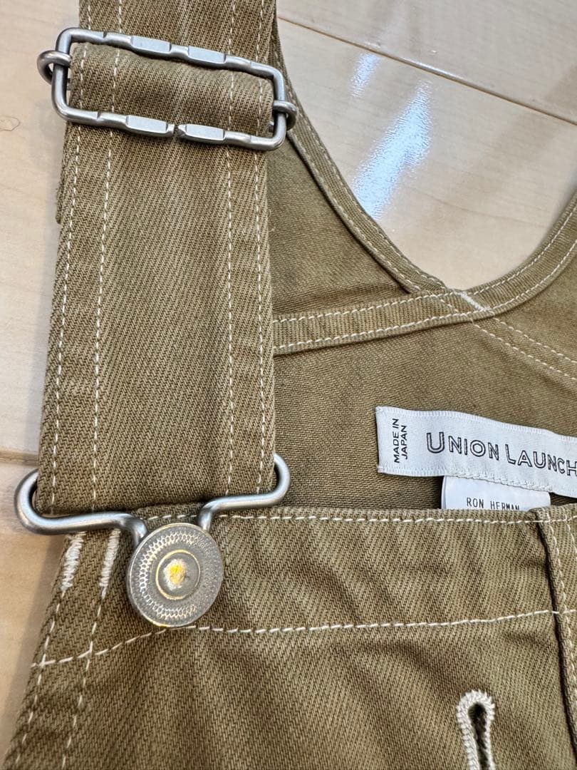 大幅値下げ！UNION LAUNCH ☆ロンハーマン☆カーキ サロペット