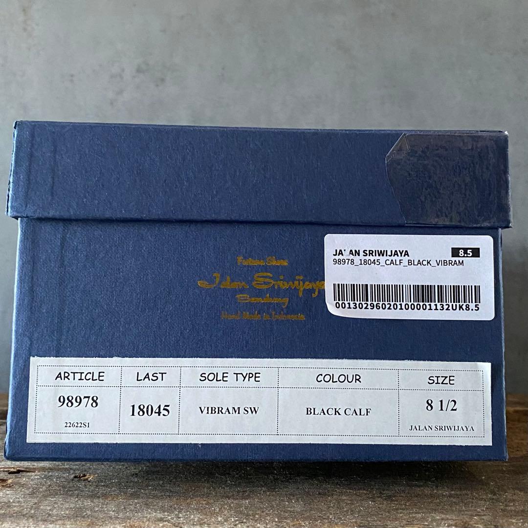 JS④ JALAN SRIWIJAYA ジャランスリワヤ デッキ レザーシューズ