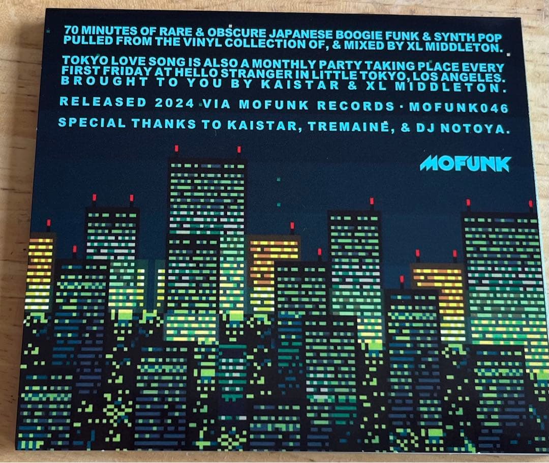 XL Middleton - Tokyo Love Song 100枚限定