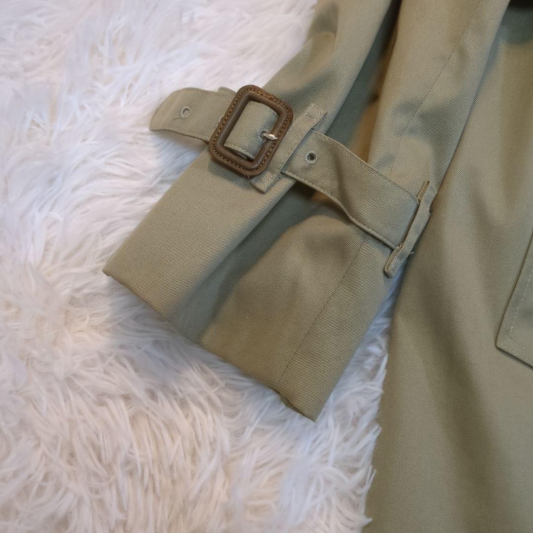 【マリ】【極美品】バーバリー ベージュ トレンチコート ノバチェック