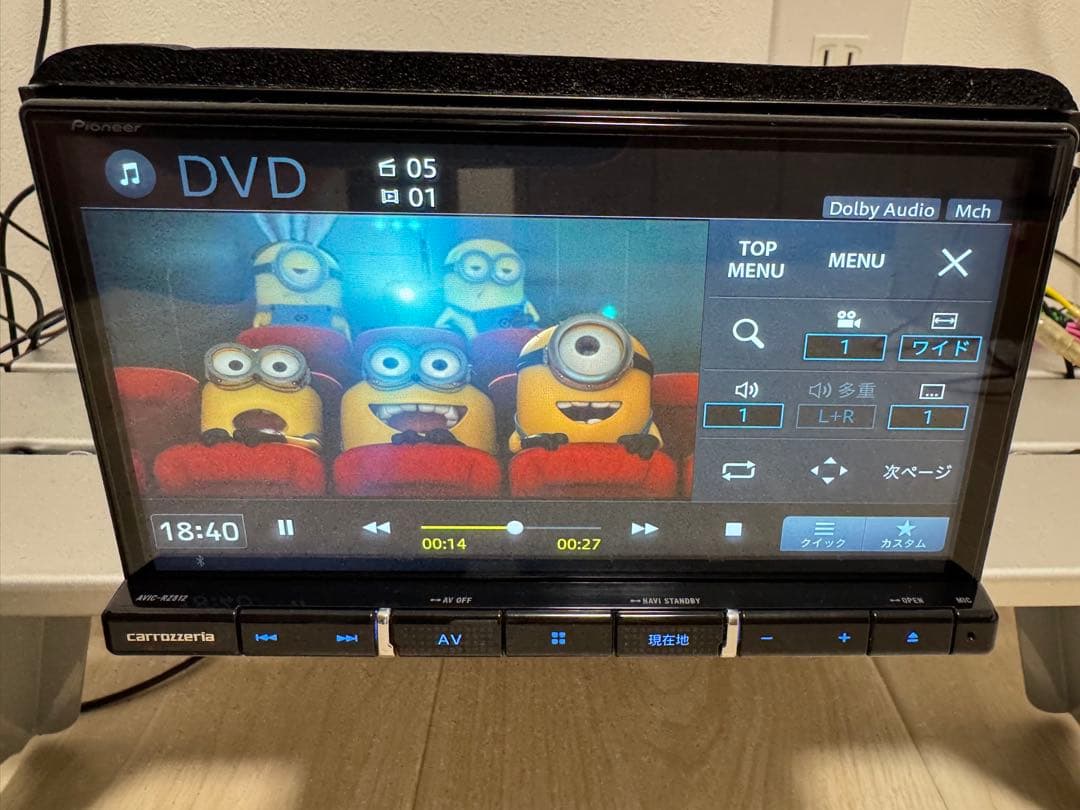 美品Pioneer carrozzeria 楽ナビ AVIC-RZ812-D