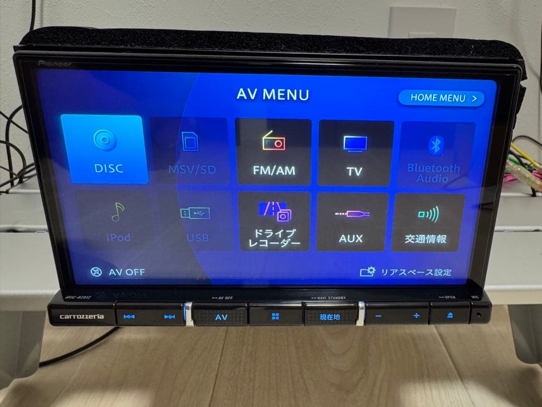 美品Pioneer carrozzeria 楽ナビ AVIC-RZ812-D