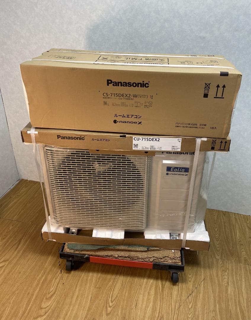 K♢043 パナソニック ルームエアコン エオリア CS-715DEX2-W