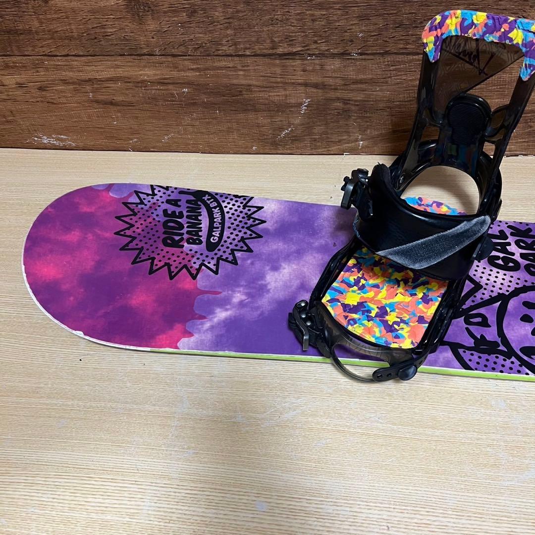 LIBTECH サロモン　初心者オススメ　レディーススノーボード4点　ブーツ無し