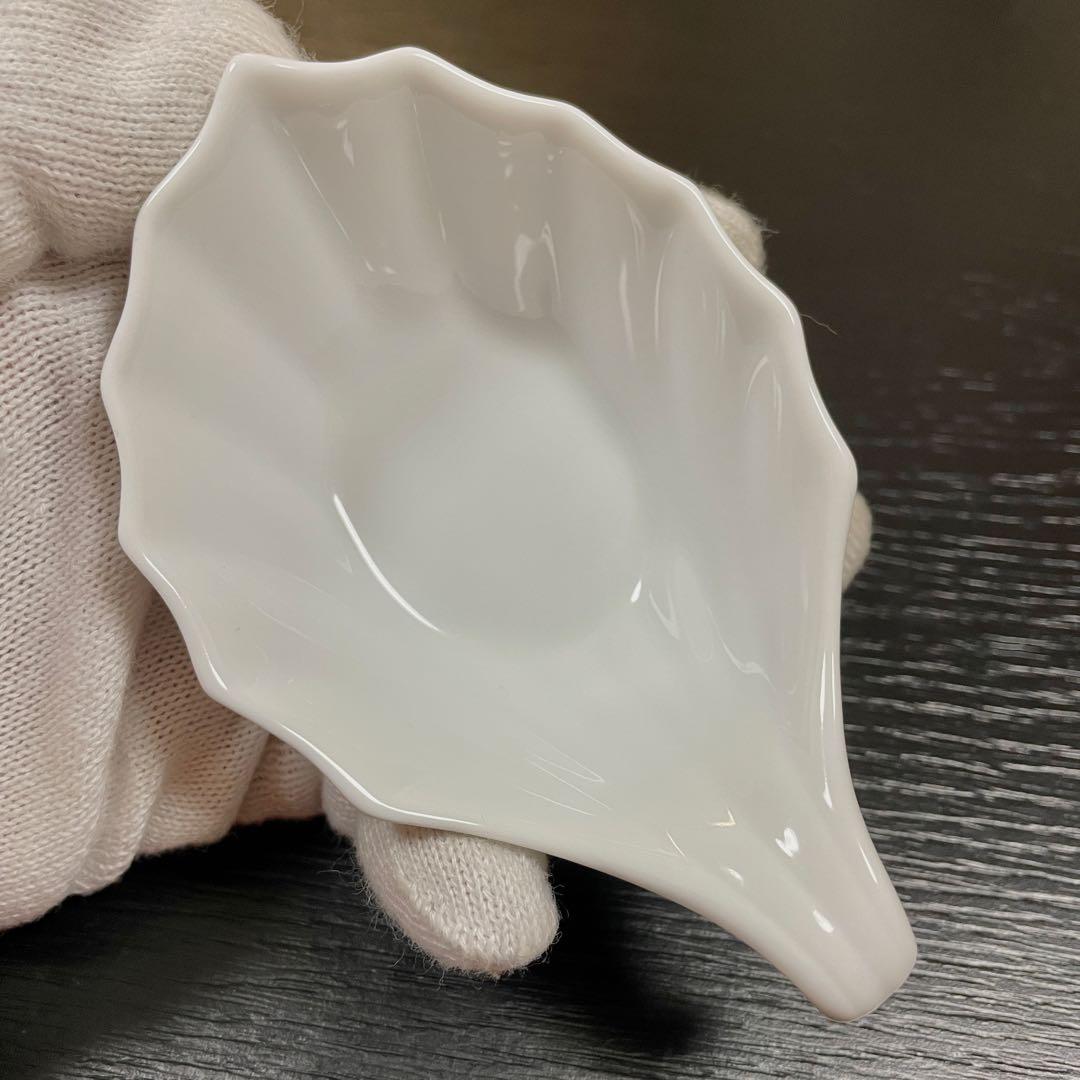 リチャードジノリ　ベッキオホワイト　　　リーフ型小皿　5個