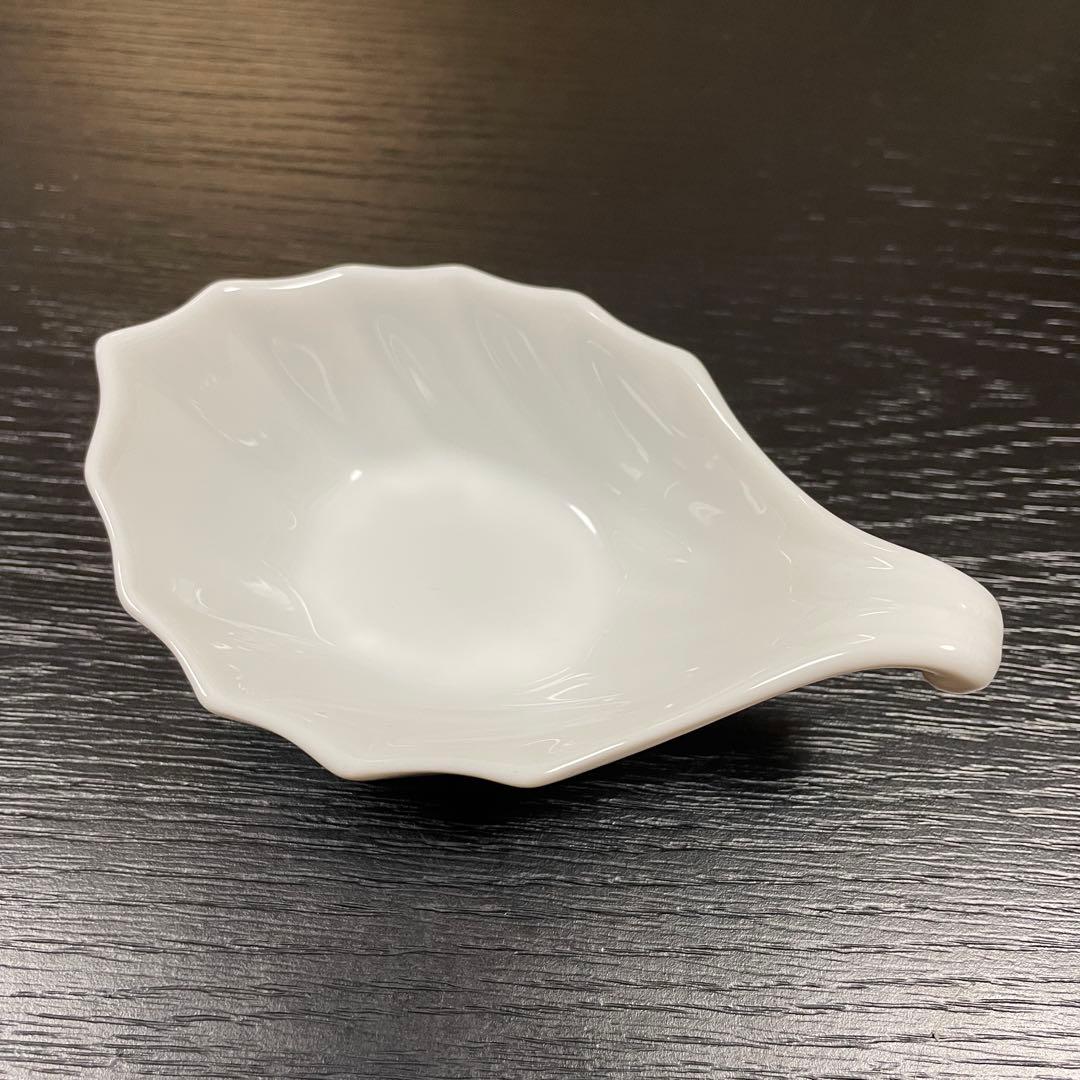 リチャードジノリ　ベッキオホワイト　　　リーフ型小皿　5個