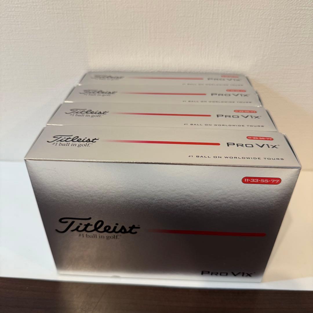 2025タイトリスト v1x ダブルナンバー4ダース