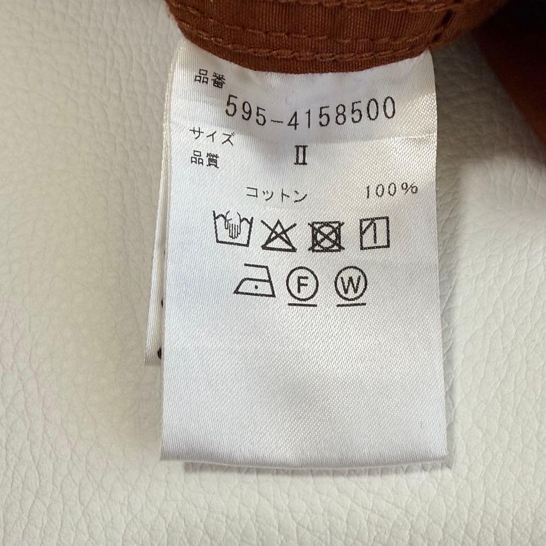 2024✨ MHL. SOFT DENSE COTTON バンドカラーワンピース