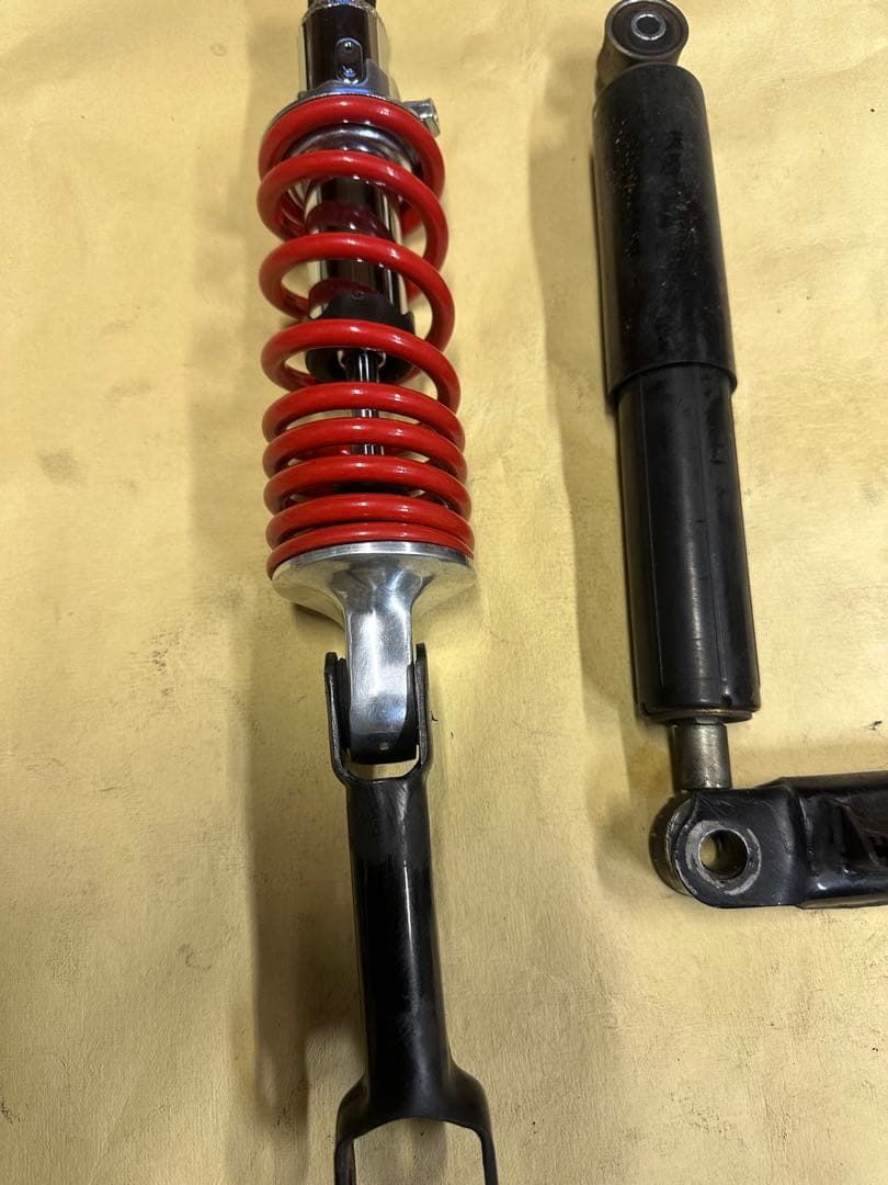 ジャイロx 2st 社外フロントショック&タイヤ&フロントフォーク 一式