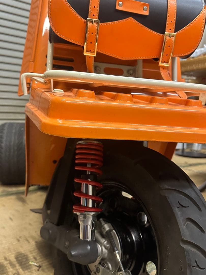 ジャイロx 2st 社外フロントショック&タイヤ&フロントフォーク 一式