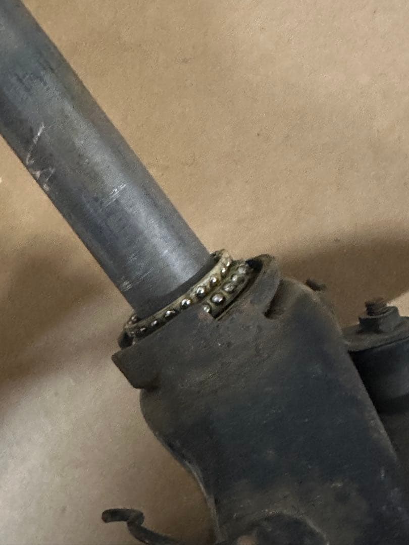 ジャイロx 2st 社外フロントショック&タイヤ&フロントフォーク 一式