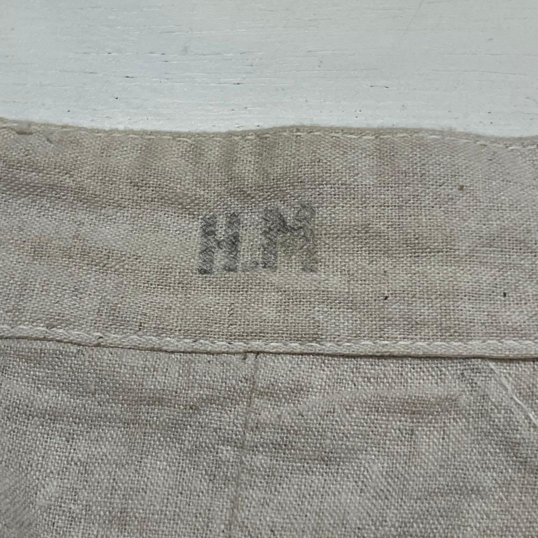 フランス軍　ボージョンジャケット　ビンテージ復刻　リネンコットン