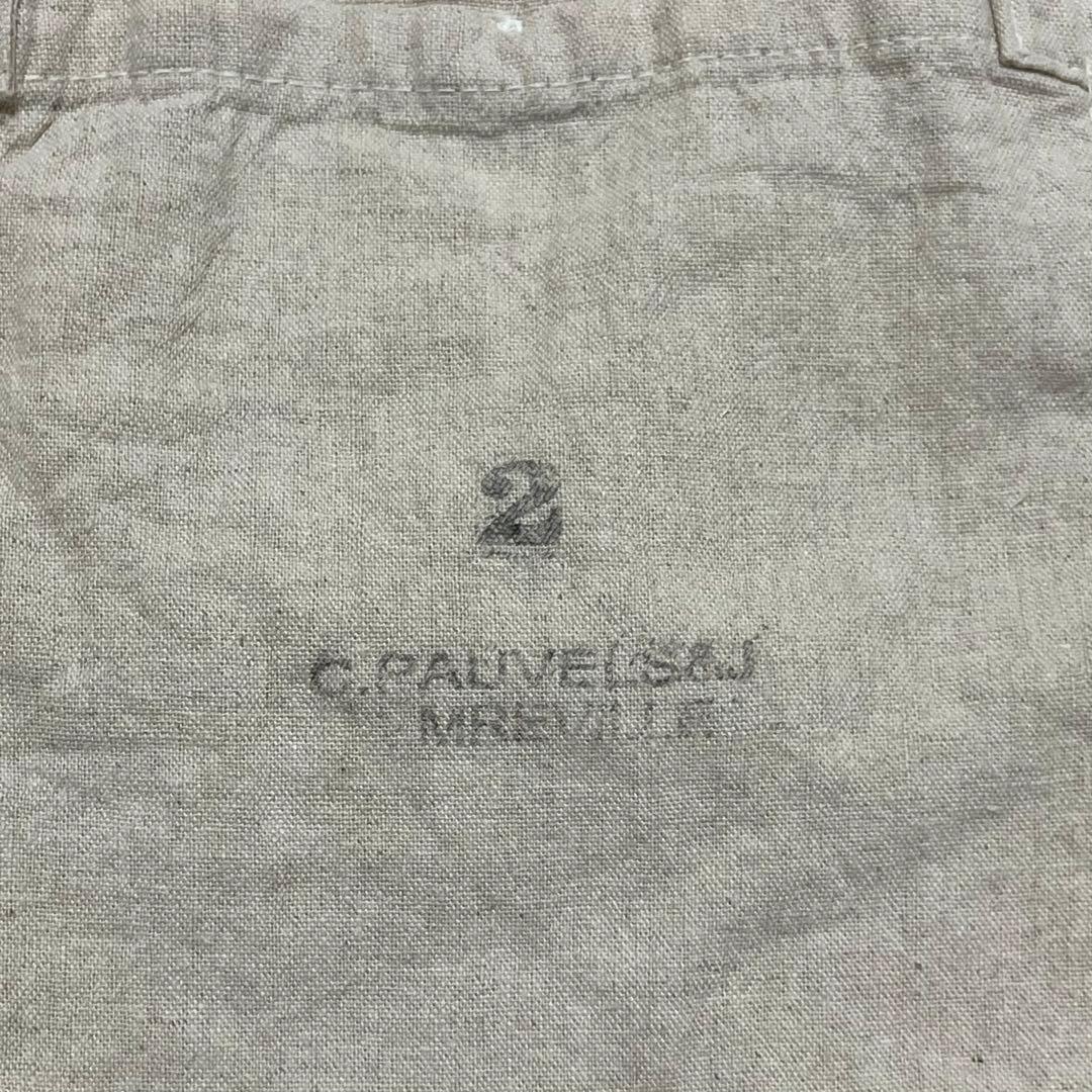 フランス軍　ボージョンジャケット　ビンテージ復刻　リネンコットン