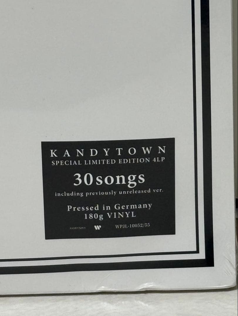 【新品未開封】 KANDYTOWN 4LP レコード 特別版　IO KEIJU