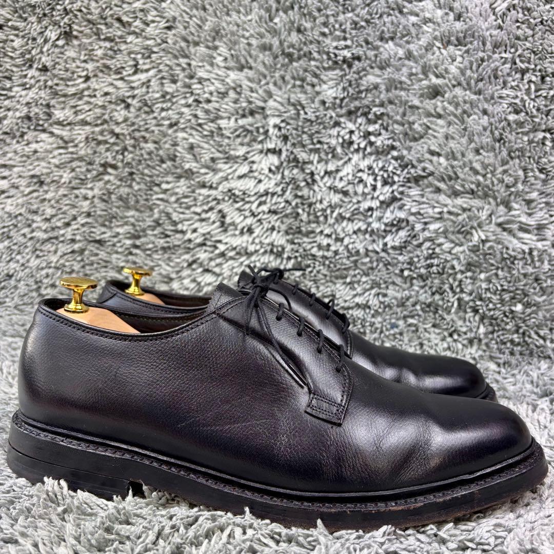 美品✨ FLORSHEIM IMPERIAL プレーン シボ ブラック レザー