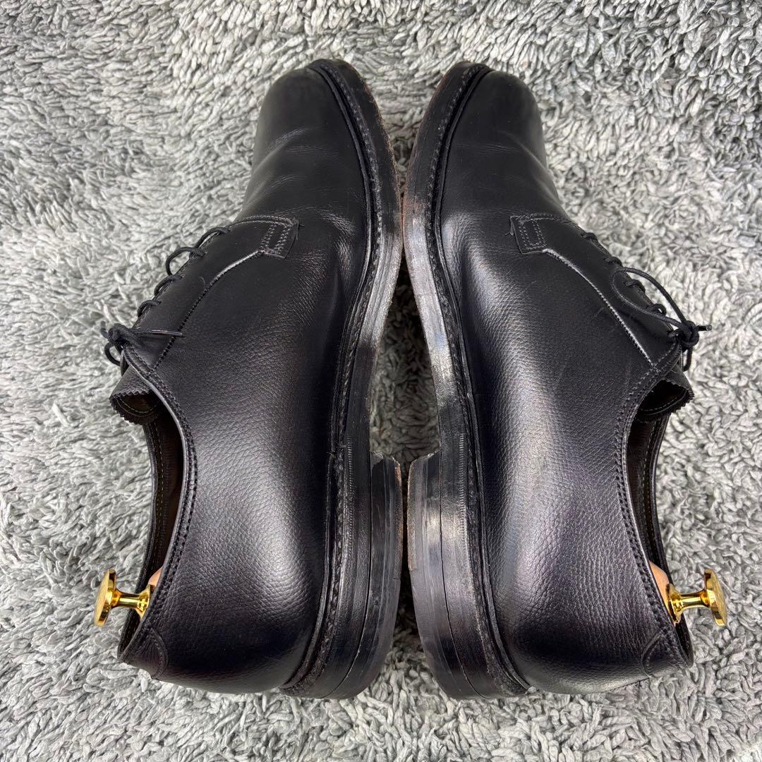 美品✨ FLORSHEIM IMPERIAL プレーン シボ ブラック レザー