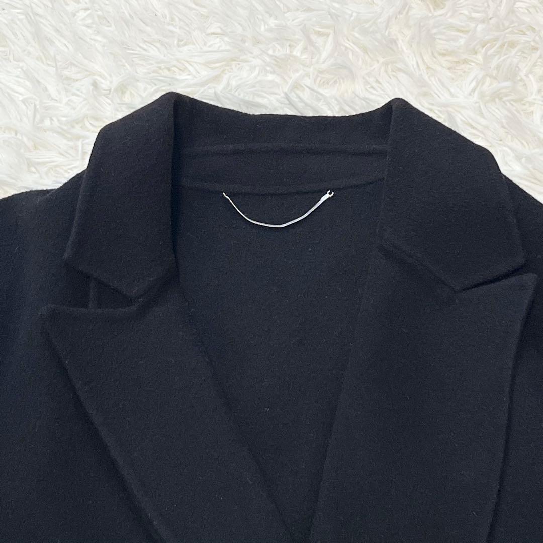 エッセン ロートレアモンイタリア製上質ウール100ゆったりチェスターリバーコート