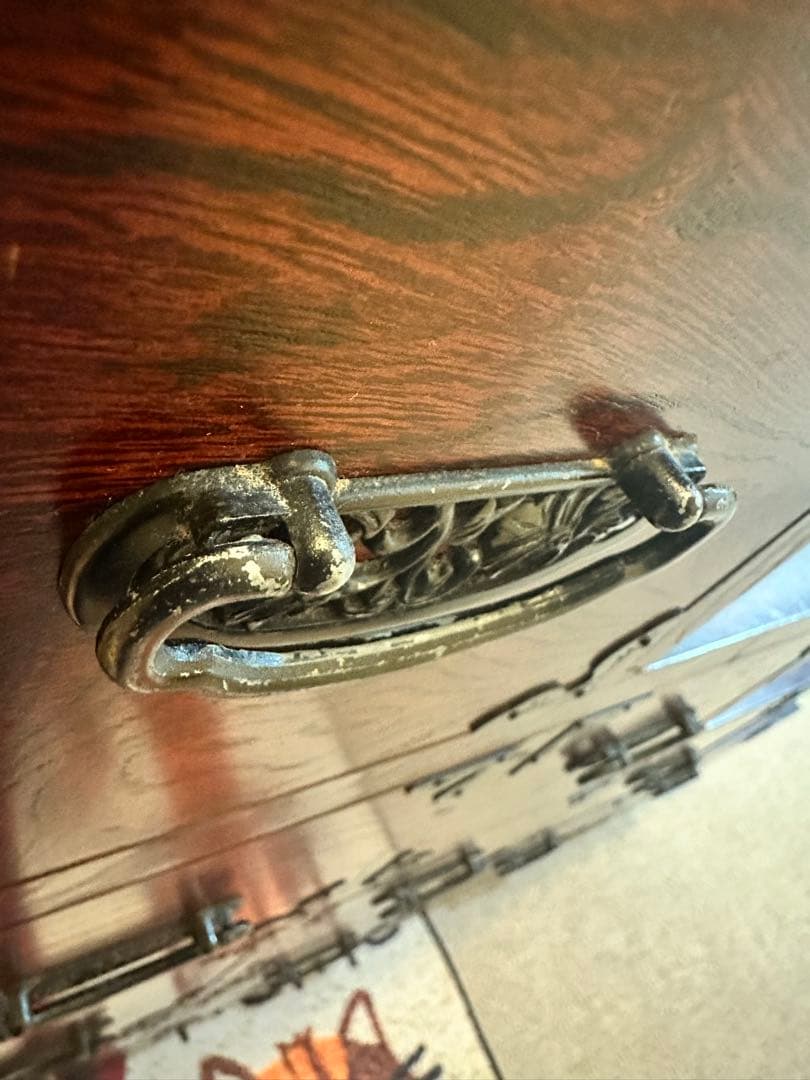 【幸せウサギ 】階段箪笥 木製 アンティーク