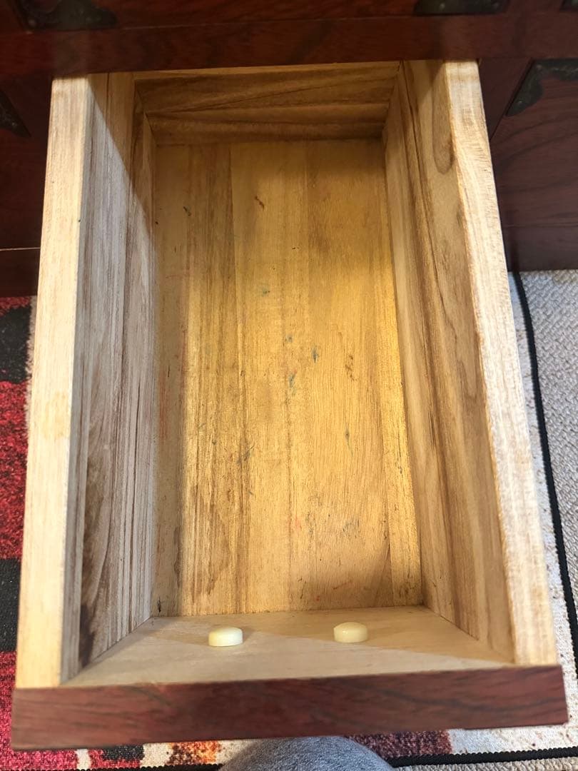 【幸せウサギ 】階段箪笥 木製 アンティーク