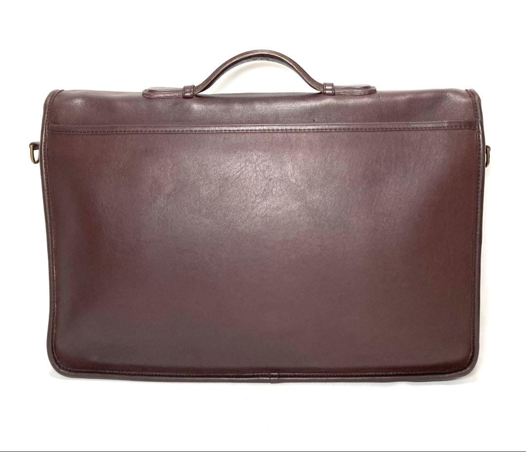 【美品】COACH オールドコーチ　ビジネスバッグ　USA　D4C-5265