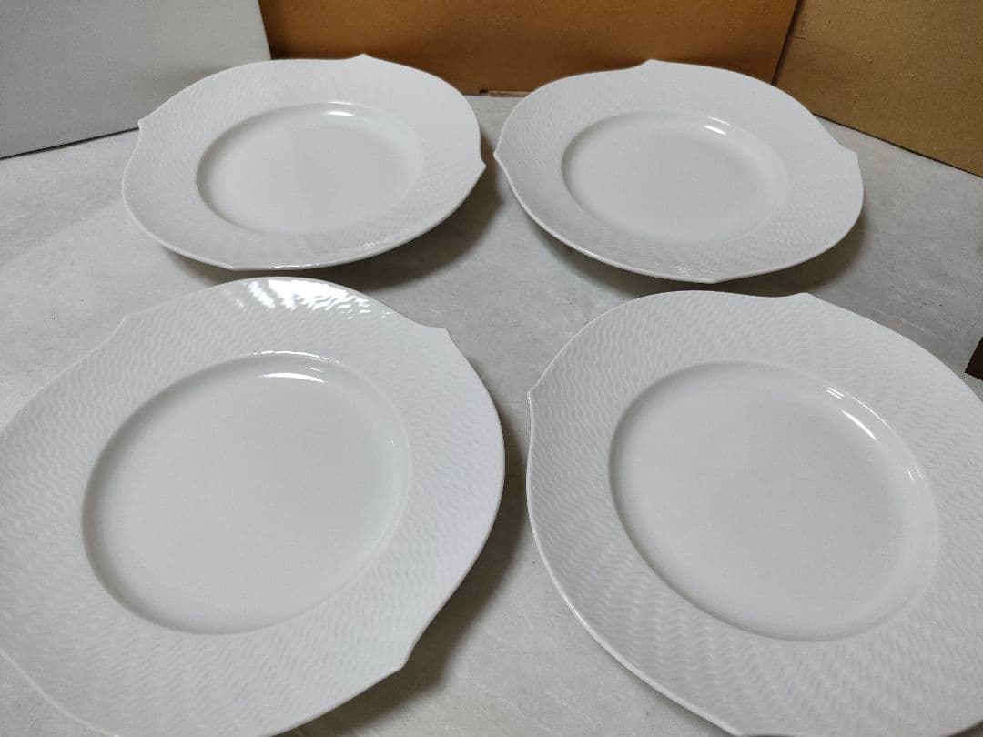 マイセン　Meissen波の戯れ　プレート19cmプレート　４枚セット