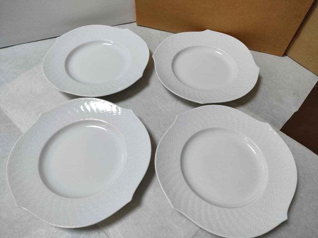 マイセン　Meissen波の戯れ　プレート19cmプレート　４枚セット