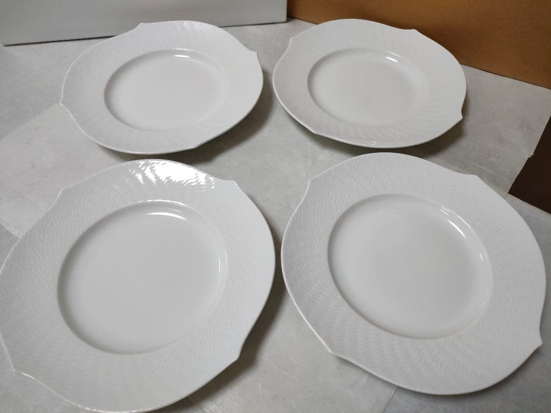 マイセン　Meissen波の戯れ　プレート19cmプレート　４枚セット