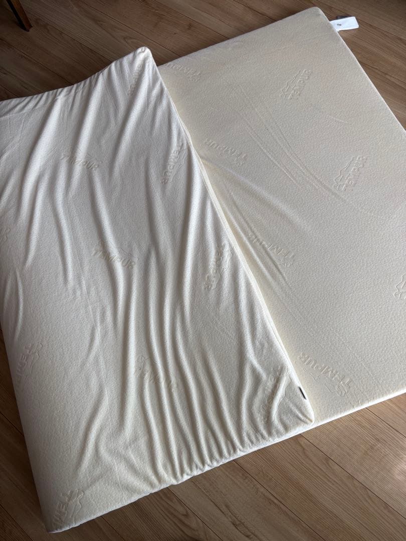 TEMPUR テンピュール マットレス トッパー カバー付　　セミダブル用