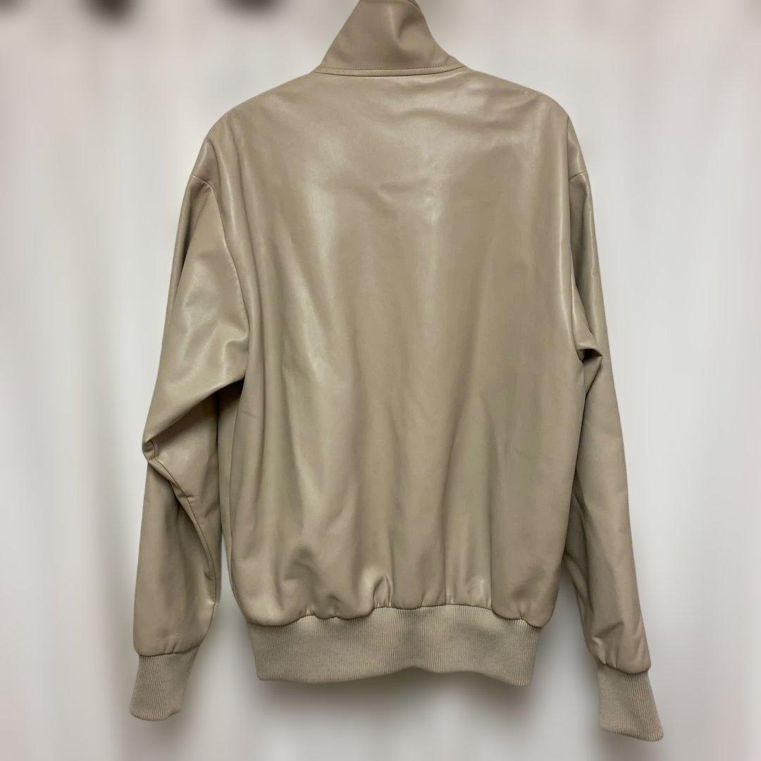 adidas ベージュ ジップアップジャケット XS