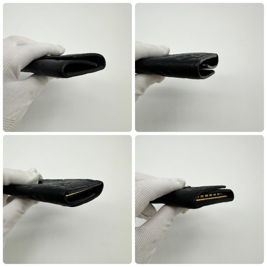 【美品】 ヴィトン アンプラント ミュルティクレ 6連キーケース ノワール