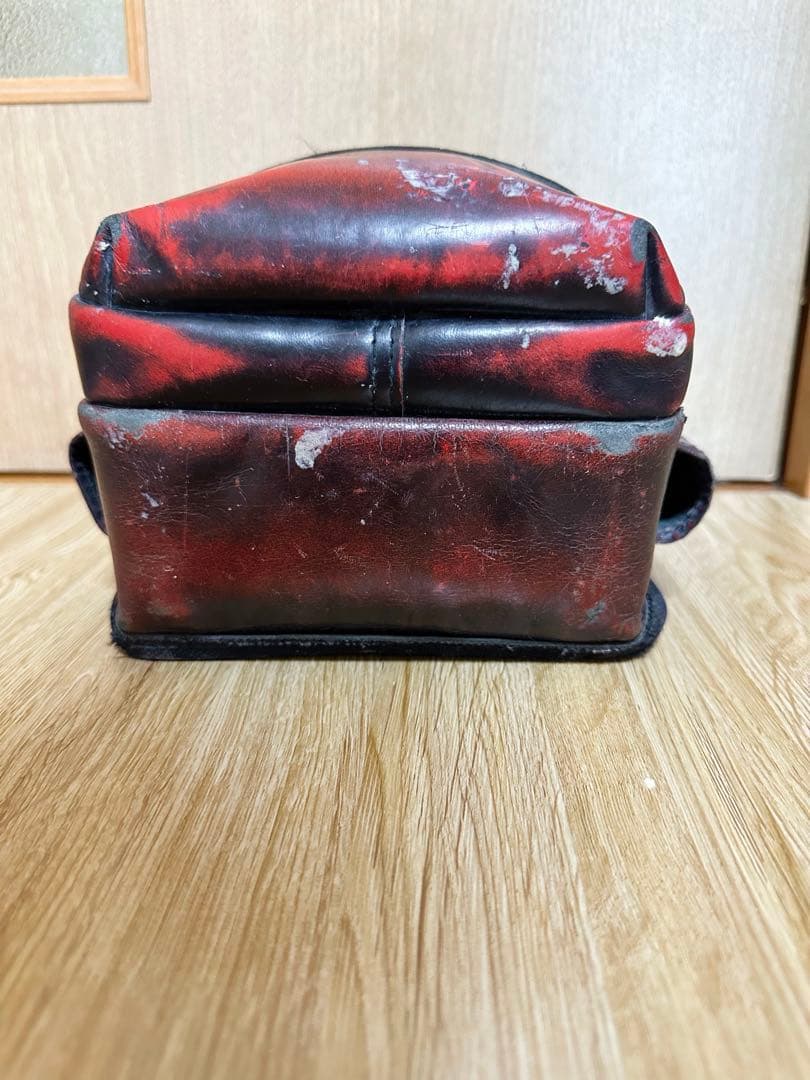 ニックス Knicks ガラス革 ３段腰袋 非売品