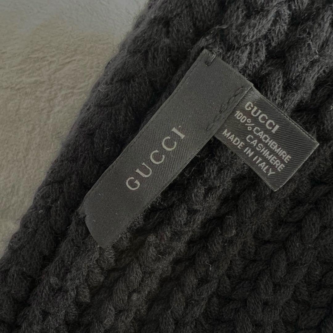 GUCCI カシミヤロングマフラー