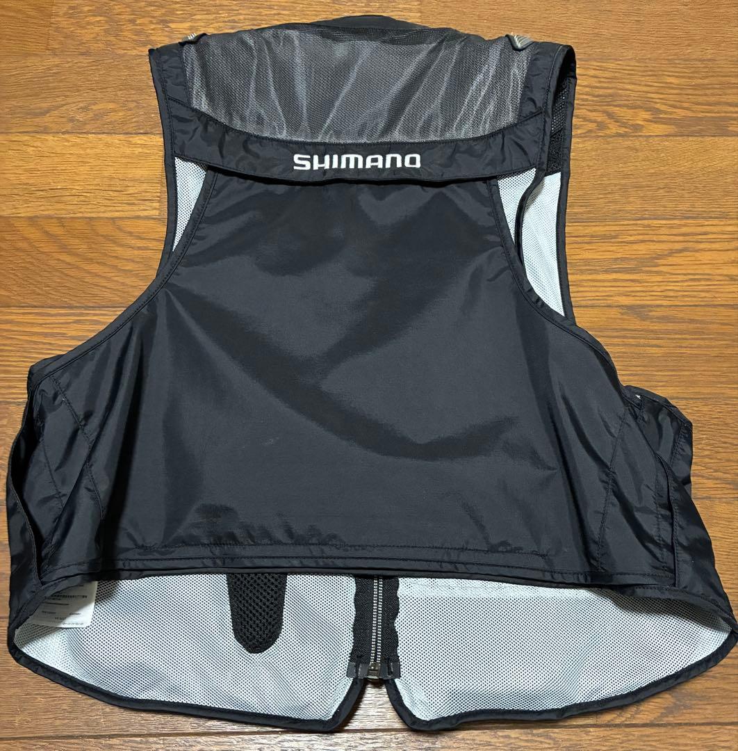 SHIMANO 鮎フィッシングベスト ブラック