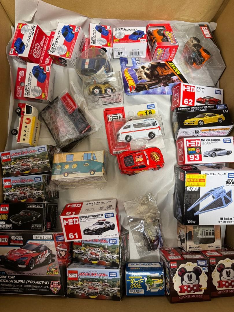 ジャンク　ミニカー など まとめ売り　トミカ　ホットウィール