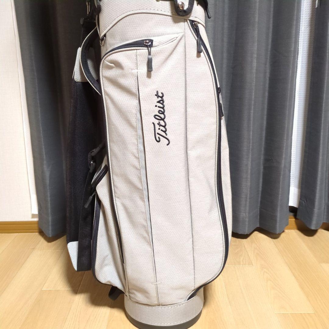 美品希少タイトリスト シティアクティブキャディバッグ 軽量2.5kg 8.5型